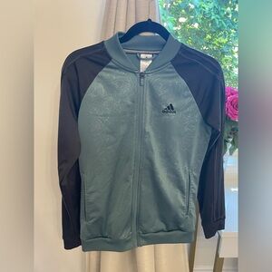 Adidas Teal and Black Jacket